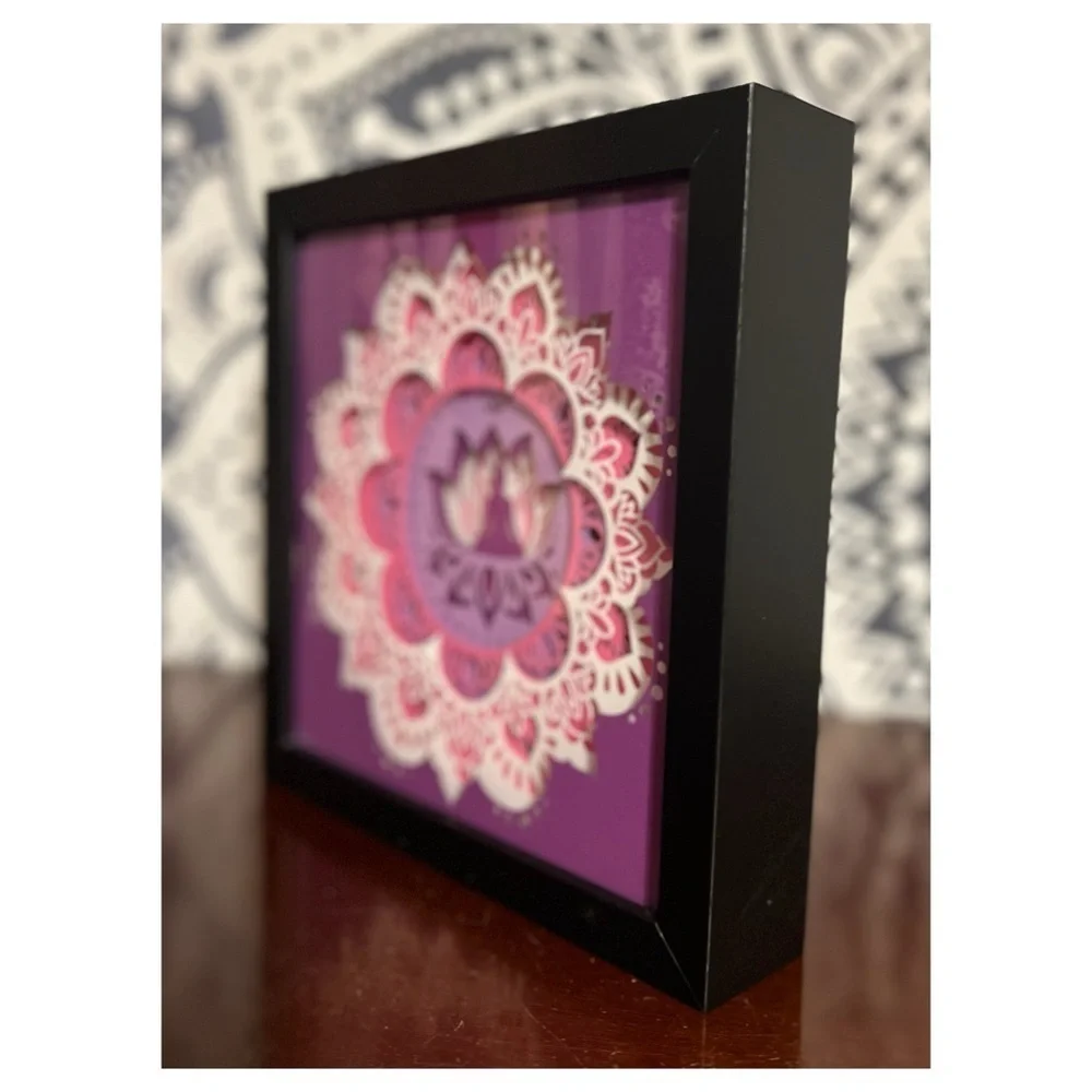 Buddha Shadow Box Unique Gift Ideas Holiday Gift Handcrafted‎